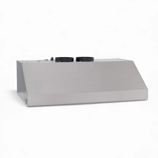 36 in. 800 CFM Ducted Under Cabinet Range Hood in Stainless Steel