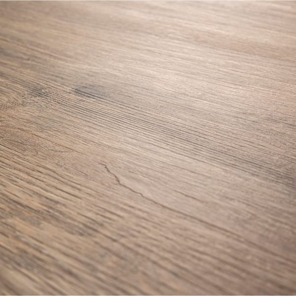 TrafficMaster Edwards Oak 6 MIL x 6 in. W x 36 in. L Click