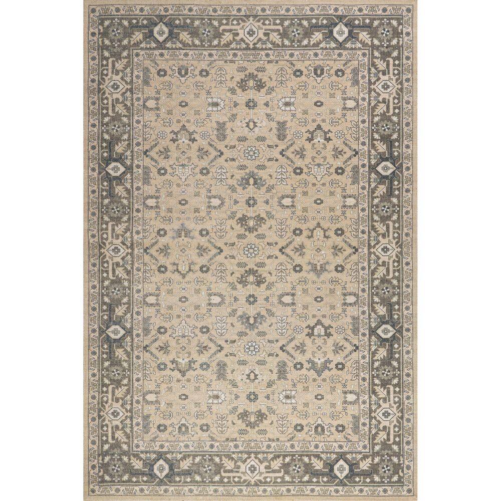 Anastasia Wool Cotton Beige 3 ft. x 5 ft. Indoor/Outdoor Patio Area Rug price history on PriceWatchPro