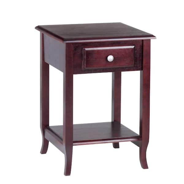 OSPdesigns Accent Table in Merlot
