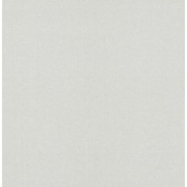 A-Street Prints Donmei Light Grey Linen Wallpaper Sample