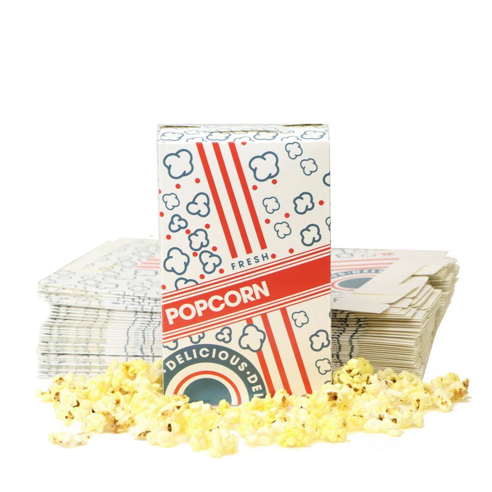 Gold Medal Scoop Popcorn Boxes, 1.25 oz. (500 Ct.)