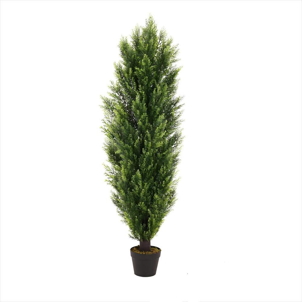 Hot Seller 5 ft. Christmas-Like Faux Cedar Cypress Plants Tree-Artificial B
