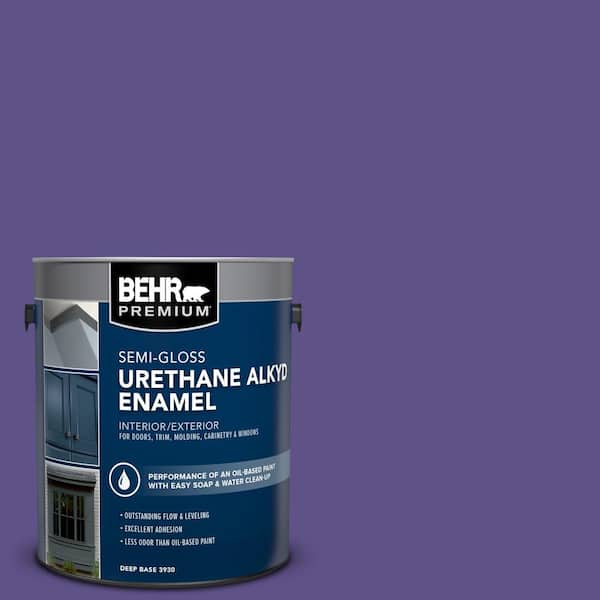 1 gal. #P560-7 Kings Court Urethane Alkyd Semi-Gloss Enamel Interior/Exterior Paint