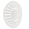 DANCO Bathroom Sink Hair Catcher in White (2-Pack) 10769 - The Home Depot