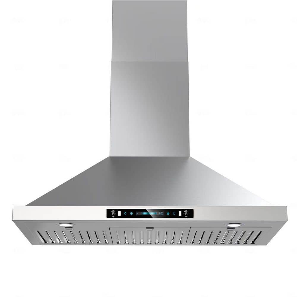 36 in. 600 CFM Convertible Wall Mount Range Hood in Stainless Steel with Adjustable LED, Gesture Control, 10-Yr Warranty price history on PriceWatchPro
