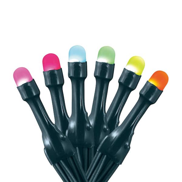 6.5 ft. 40-Count RGB LED Multicolor Garland Style Holiday Party Lights