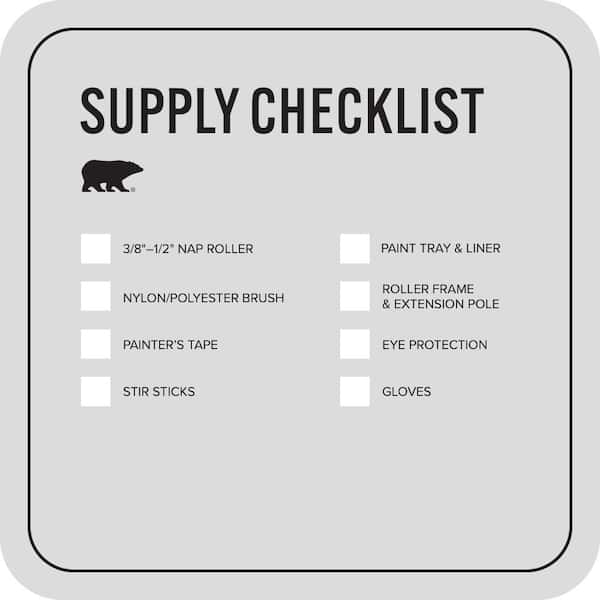 BEHR PREMIUM - 1 gal. #N530-1 Pixel White Self-Priming 1-Part Epoxy Satin Interior/Exterior Concrete and Garage Floor Paint