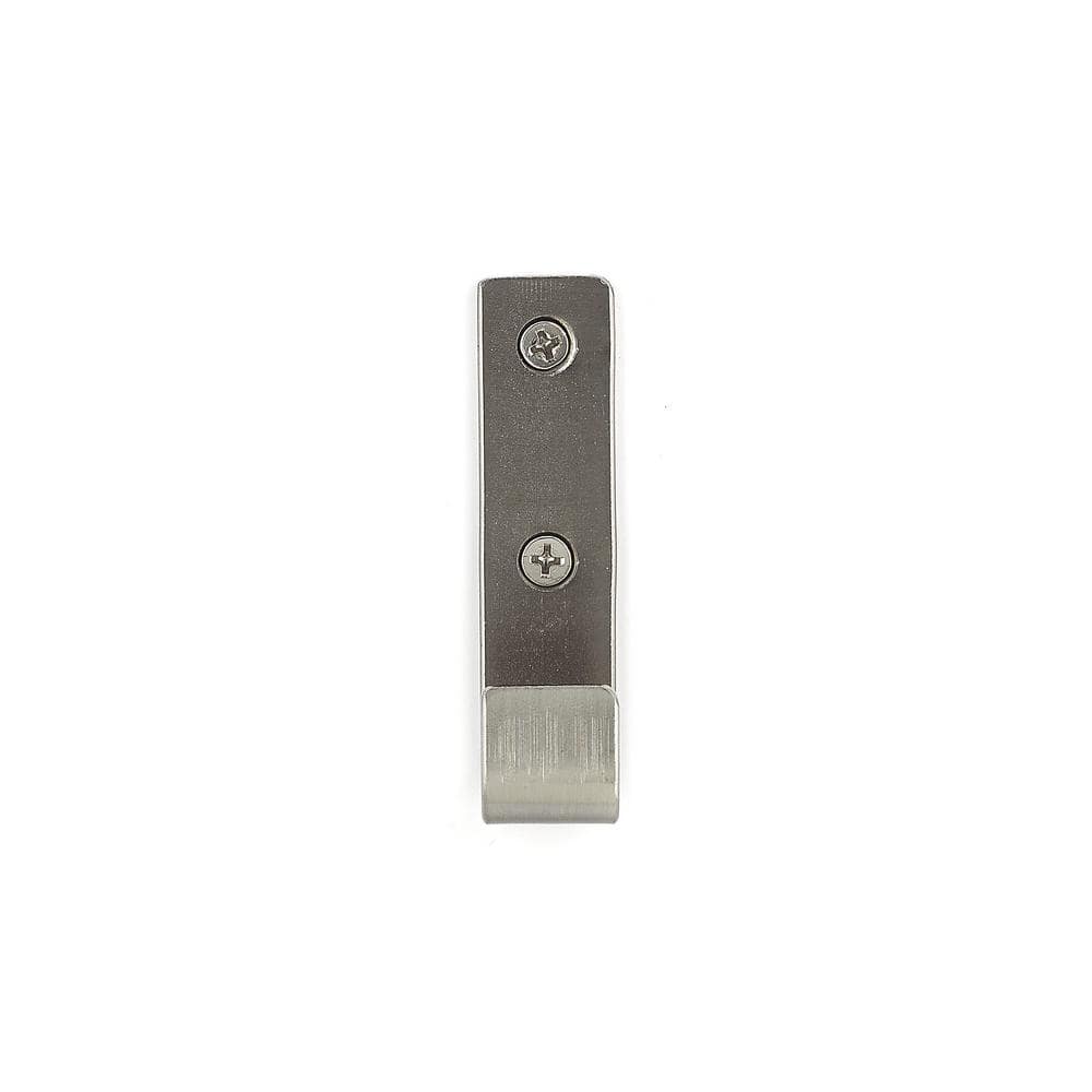 Brushed Nickel Wall Mount Utility Hook
