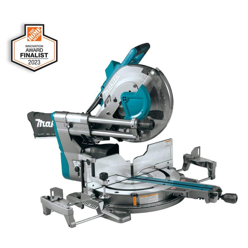 Makita 40V max XGT Brushless Cordless 12 in. Dual-Bevel Sliding Compound  Miter Saw, AWS Capable (Tool Only) GSL04Z The Home Depot