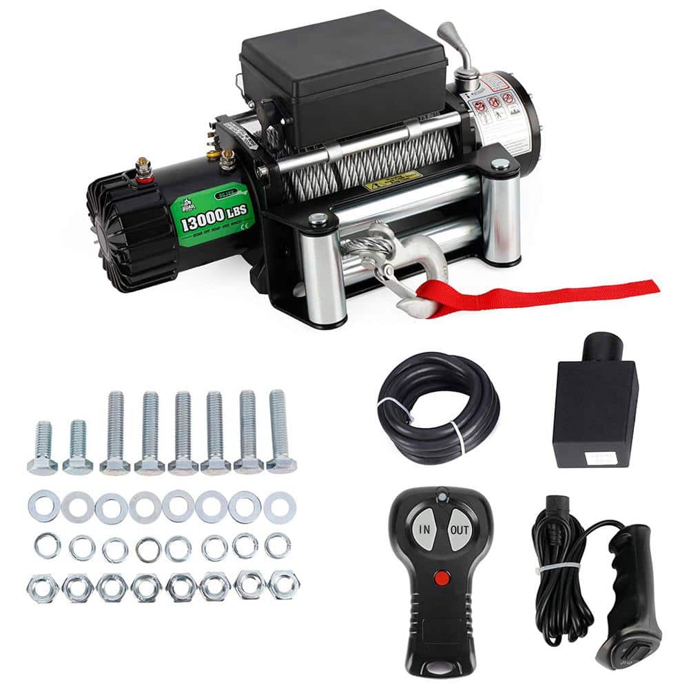 Champion Winch Kit with Speed Mount, 11,000-lb