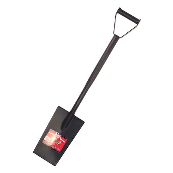 Bully Tools 13 in. 12-Gauge Steel Spade with D-Grip Handle