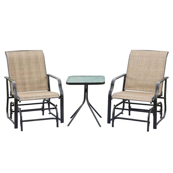glider patio furniture sets