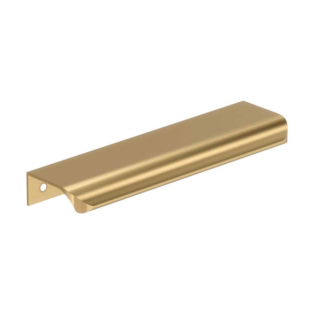 Streamline Tab 6 in. Center-to-Center (152mm) Modern Champagne Bronze Cabinet Edge Pull price history on PriceWatchPro