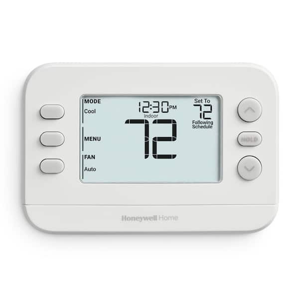 Honeywell Home X2P Programmable Thermostat, Single-Stage, 1-Heat/1-Cool, 5-2 Day Schedule