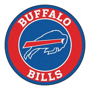 NFL Buffalo Bills Red 2 ft. Round Area Rug