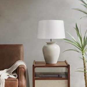 Anzio 20.28 in. Cream Modern/Contemporary Table Lamp