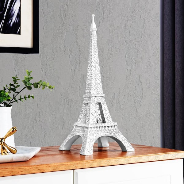 Eiffel Tower Metal 32 cm Steel Grey