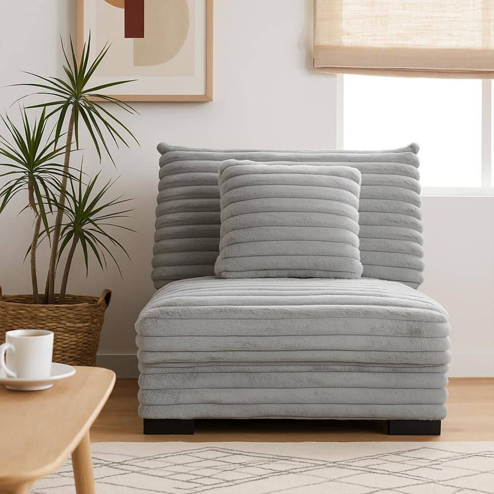 Ezo Gray and Black Polyester Side Chair with Cushioned Back price history on PriceWatchPro