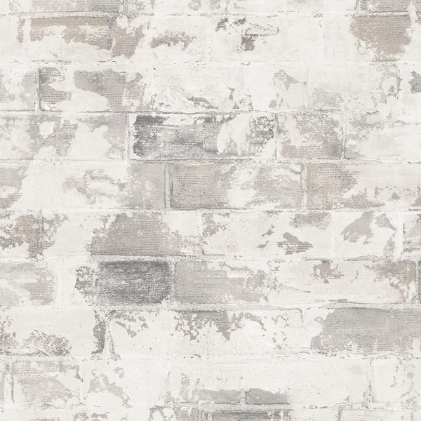 Patton Brick Vinyl Strippable Roll (Covers 55 sq. ft.)