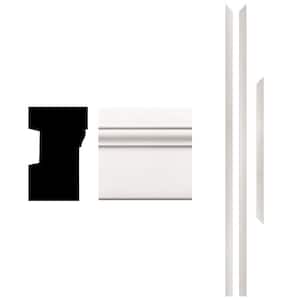 180 1-1/4 in. x 2 in. x 83-1/2 in. Primed Composite Brickmould Kit (3-Pieces)