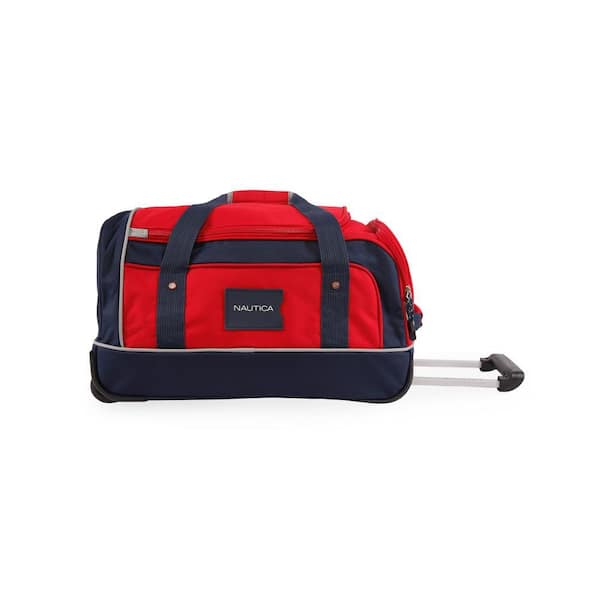 Nautica NT SUBMARINER 22 in. ROLLING DUFFEL - RED/NAVY NT-WD-X322