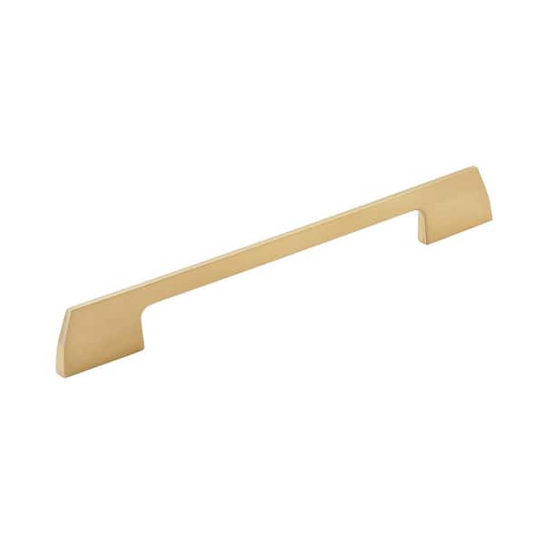 Amerock Angle 7-9/16 in. Center-to-Center Modern Champagne Bronze Arch Cabinet Pull