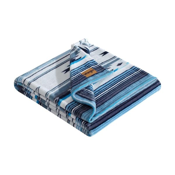 Coyote Sands Blue Ultra Soft Plush Fleece 50X70 Throw Blanket