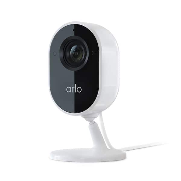 Arlo Essential Indoor Camera - 1080p Video with Privacy Shield, Night Vision, 2-Way Audio, White
