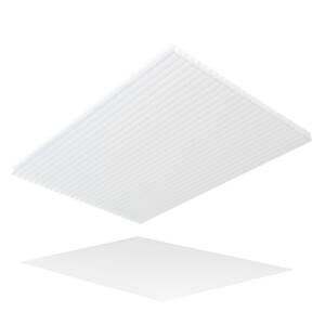 Thermoclear 48 in. x 96 in. x 5/8 in. Opal Multiwall Polycarbonate Sheet