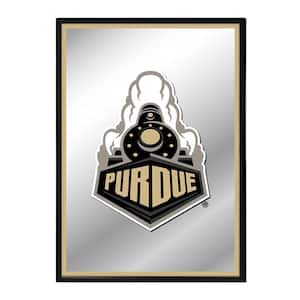 19 in. x 28 in. Purdue Boilermakers Special Framed Mirrored Decorative Sign