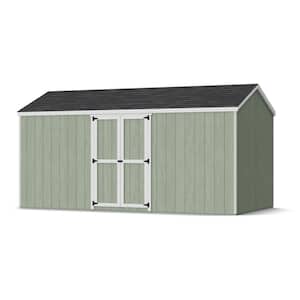 Little Cottage Co. Value Gable 8 ft. x 16 ft. Outdoor Wood Storage