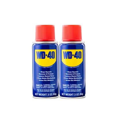 3 oz. Multi-Use Product, Multi-Purpose Lubricant Spray, Handy Can, (2-Pack)