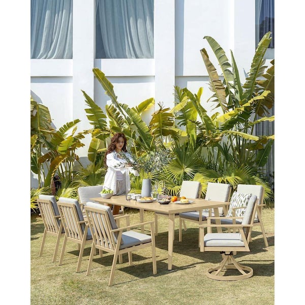 11' sunbrella patio umbrellas Galtech 11 Ft. Octagonal Teak Patio Market Umbrella W/ Crank Lift