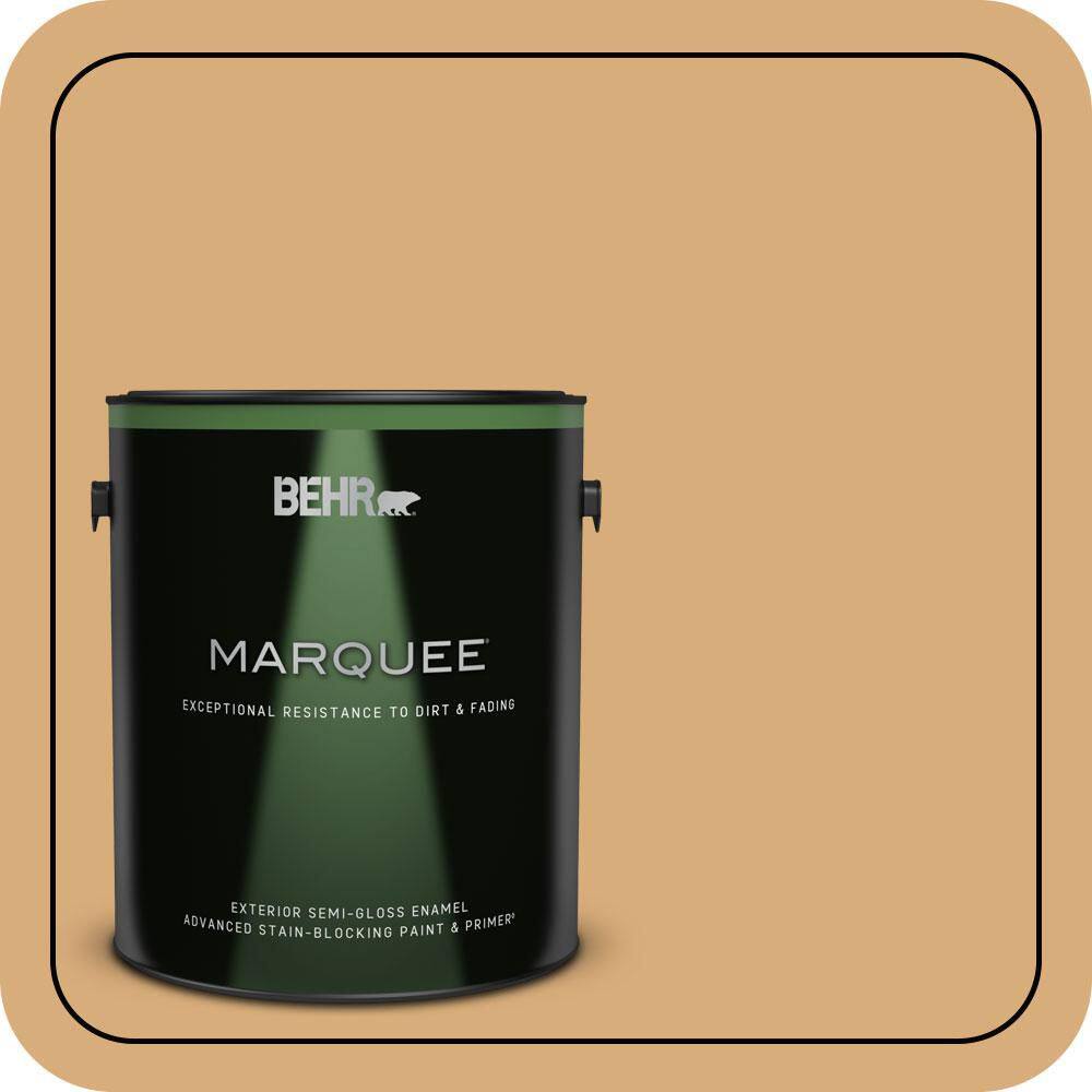 1 gal. #PPU6-05 Cork Semi-Gloss Enamel Exterior Paint & Primer product image for price tracking