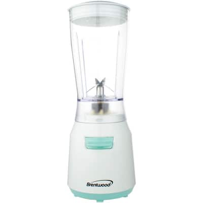 Hamilton Beach 14 oz. White Single Speed Single Serve Blender with Plastic  Jar 51101V - The Home Depot