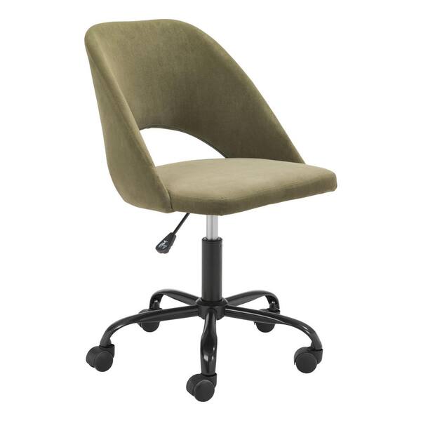 ZUO Treibh Olive Green Office Chair