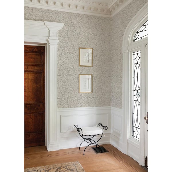 Aliviya Peppercorn Peel and Stick Wallpaper