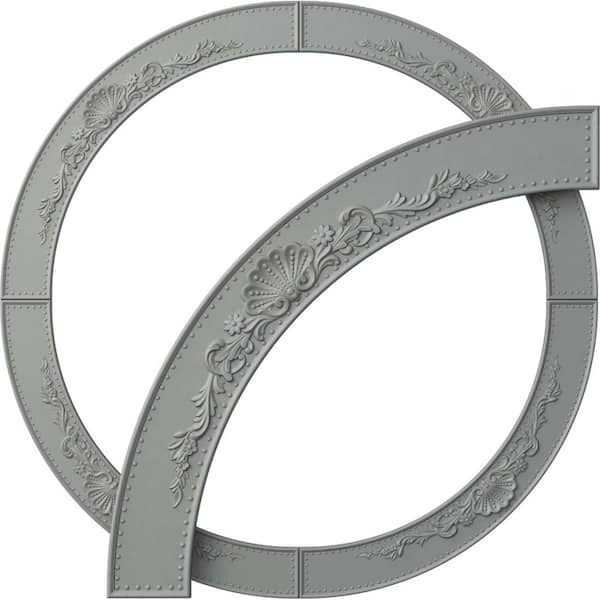 Ekena Millwork 6.52 ft. Unfinished Shell Ceiling Ring Kit