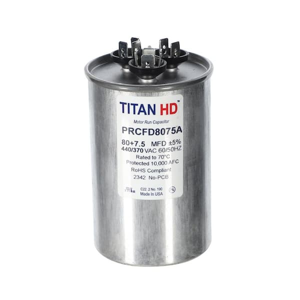 Packard TITAN HD 80 Plus 7.5 MFD, 440-Volt/370-Volt Dual