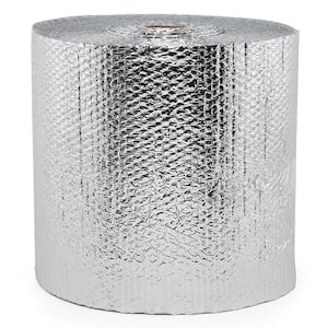 8 in. x 100 ft. Radiant Barrier Bubble Aluminum Foil Reflective Insulation