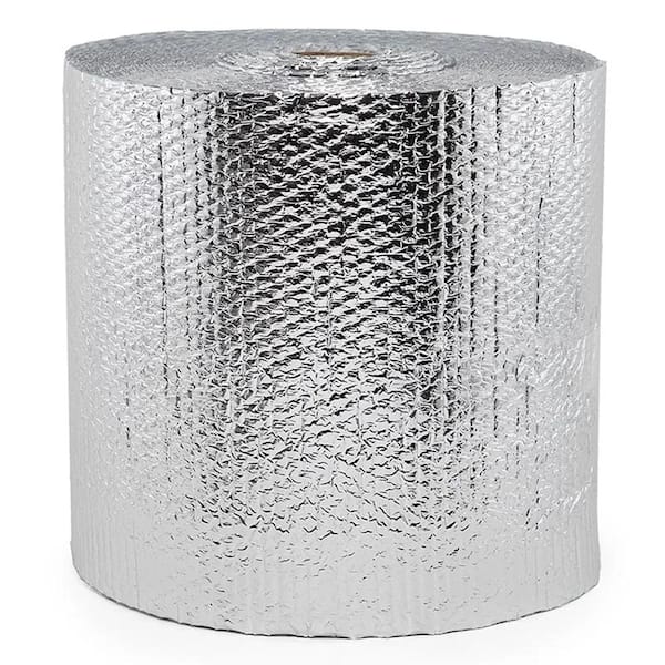 Pro Space 8 in. x 100 ft. Radiant Barrier Bubble Aluminum Foil Reflective Insulation