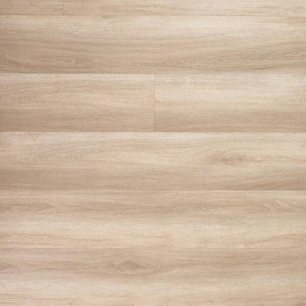 A&A Surfaces Take Home Sample- Wheat Whisper 22 MIL x 9 in. W x 9 in. L Waterproof Click Lock Luxury Vinyl Plank Flooring