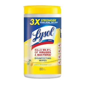 80-Count Lemon and Lime Blossom Disinfecting Wipes
