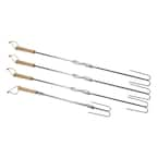 Camp Chef Extendable Safety Roasting Sticks 4 Pack SRS4E The