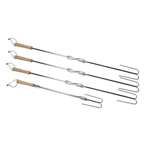 Extendable Safety Roasting Sticks (4-Pack)