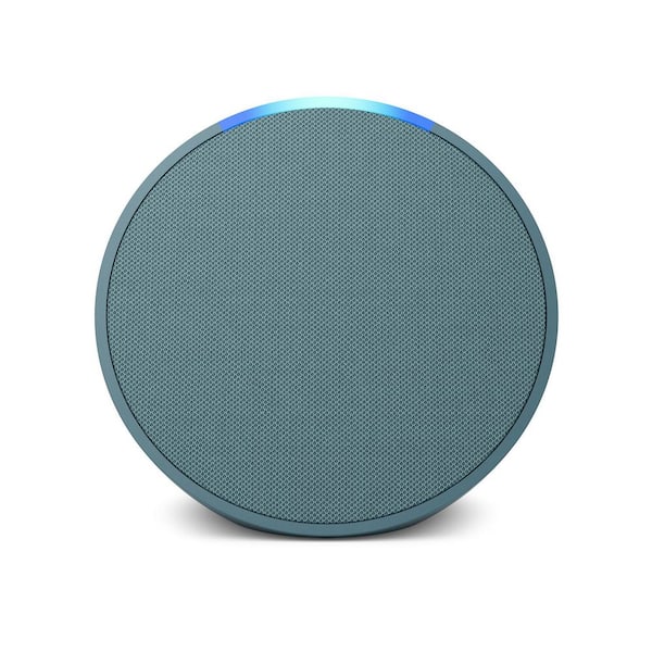 Amazon Echo Pop (1st Gen, 2023 Release) Full Sound Compact Smart Speaker with Alexa, Midnight Teal