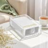 SKYSHALO Acrylic Napkin Holder, 9.1 x 5.5 x 2.6 in., Clear Bathroom Guest Towel Storage Tray, Disposable Paper Towel Holder QPHSCJJYKL00SMG0G001V0-250919