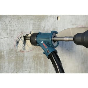 SDS-Max and Spline Chiseling Dust Collection Attachment for Concrete/Masonry Rotary Hammers