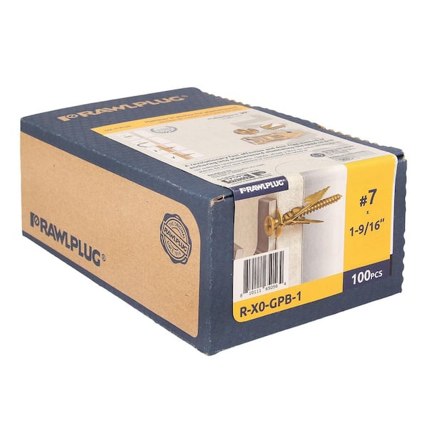 TAP-IT-PLUS + #7-1-9/16 Steel Ribbed Expansion Anchor + 50 lb. Drywall Anchor (100-Pack)